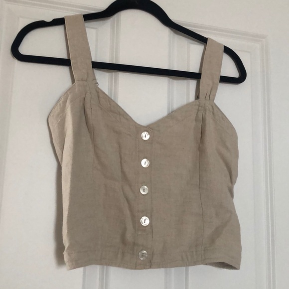 Abercrombie Cropped Blouse - Picture 8 of 10